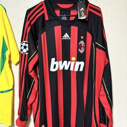 06/07 AC Milan Ronaldinho Jersey