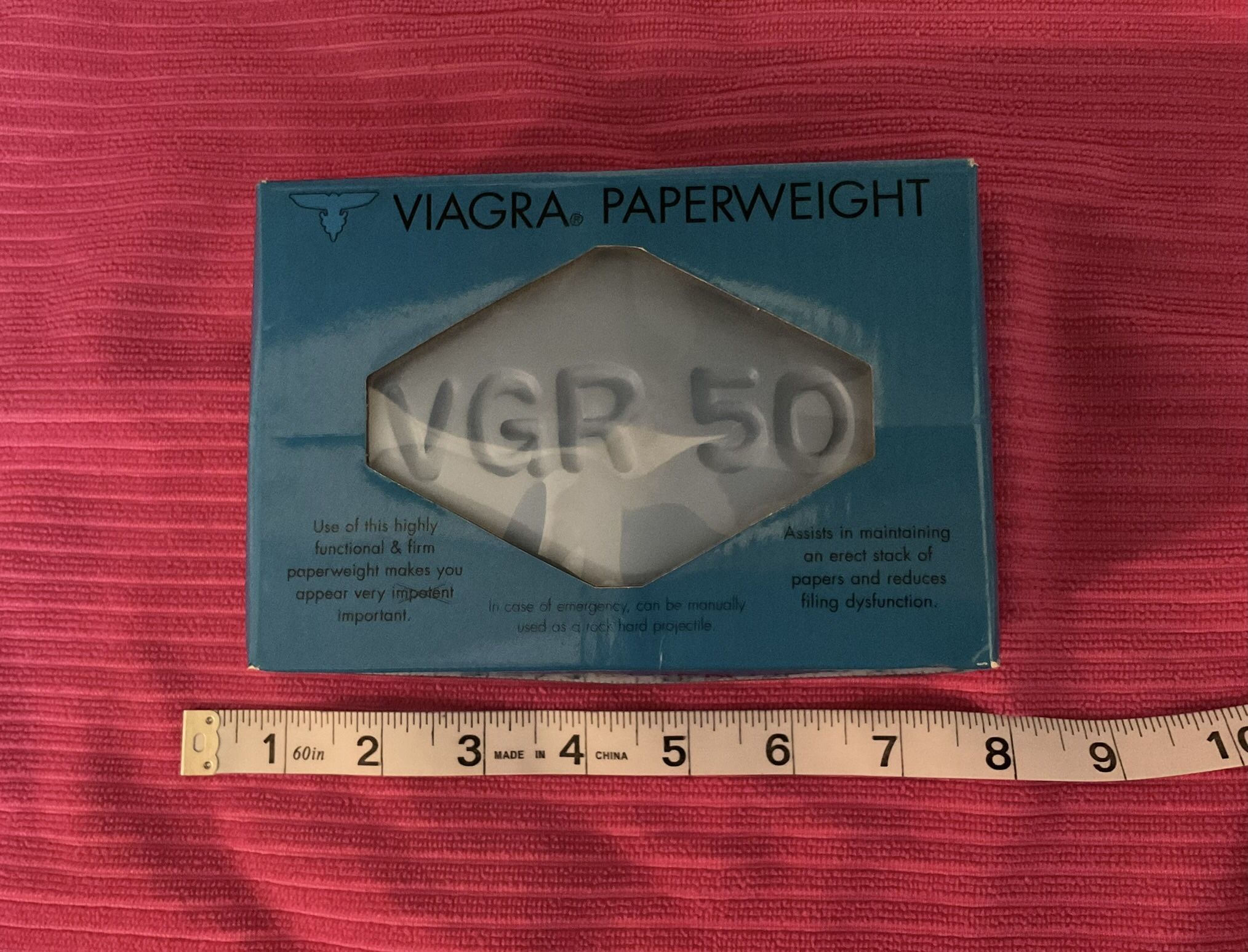 Novelty Viagra Paperweight