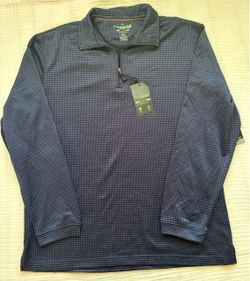 NEW Haggar In Motion Men Sweater Medium