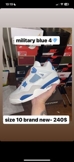Military Blue 4 Sizes 9.5,10 ALL BRAND NEW 