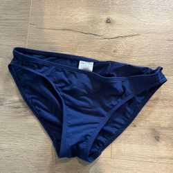 Navy Blue Women’s Lands’ End Swimsuit / Bikini Bottom Separate - Size Small