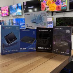 VSEEBOX V6 MAX V6 PLUS ELITE MINI ELITE ULTRA SUPERBOX S7 MAX S7 ULTRA - BRAND NEW, SEALED - AUTHORIZED SELLER 