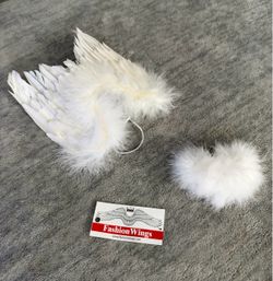 Angel wings newborn prop