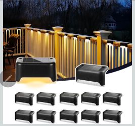 12 pack Solar stair lights