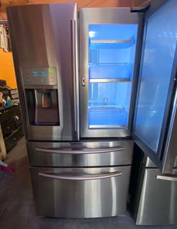 🍂REFRIGERATOR EASY ACCESS SAMSUNG 4 DOORS🍂 ✔️STAINLESS STEEL✔️