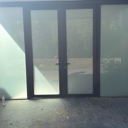 Western Brand Coated Glass Front Entry Door 