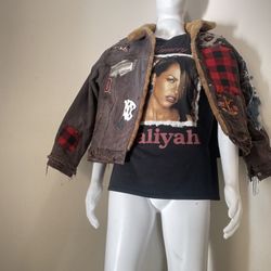 Women’s Custom Fur Denim Jacket 