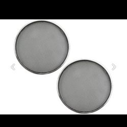 Fielect 2 Pcs 5inch Speaker Grill Mesh Decorative Circle Woofer Guard Protector