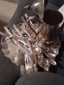 Double plated sterling silver utensils