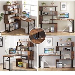 Rotating Computer Desk