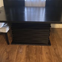 Black Dining Table