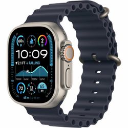 Apple Watch Ultra 2 Natural Titanium Blue Ocean Band