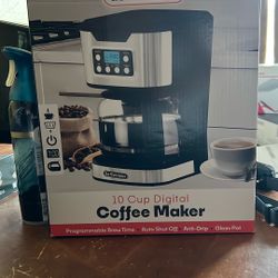 ☕ NEW IN BOX 10-Cup Digital Coffee Maker