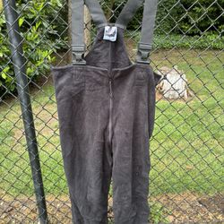 Military Surplus Extreme Cold Weather Bibs, Excellent 