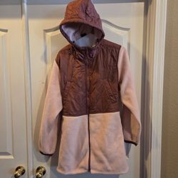 Women's the north face parks Sherpa jacket large