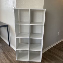 Target White Book Shelves