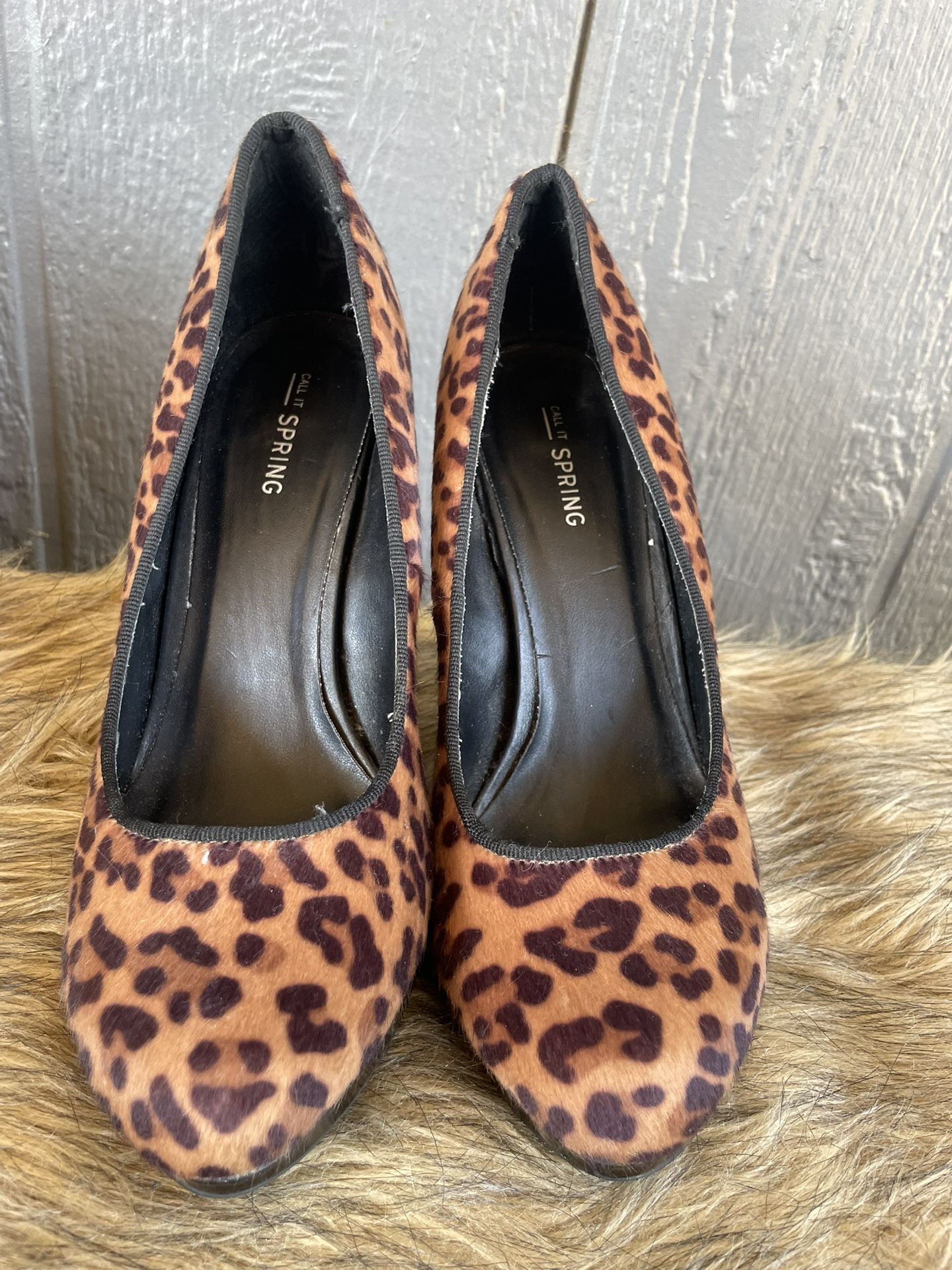 leopard print heels
