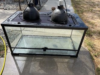 Glass Reptile Terrarium cage