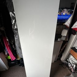 White Glass For Dresser 