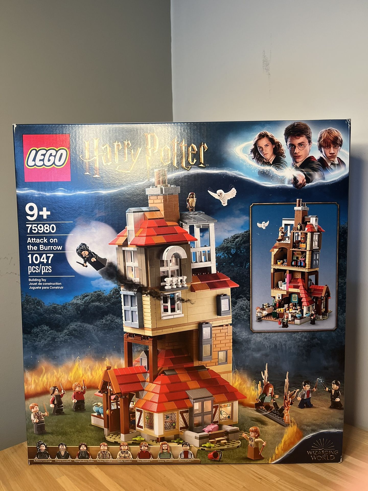 Lego 75980 Harry Potter Attack On The Burrow - NEW