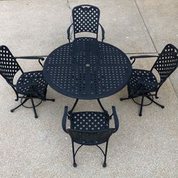 Summer Classics Provance High End Outdoor Patio Furniture 5Pc Dining Set