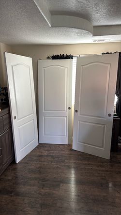 Sliding closet doors