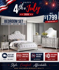 Queen bedroom set