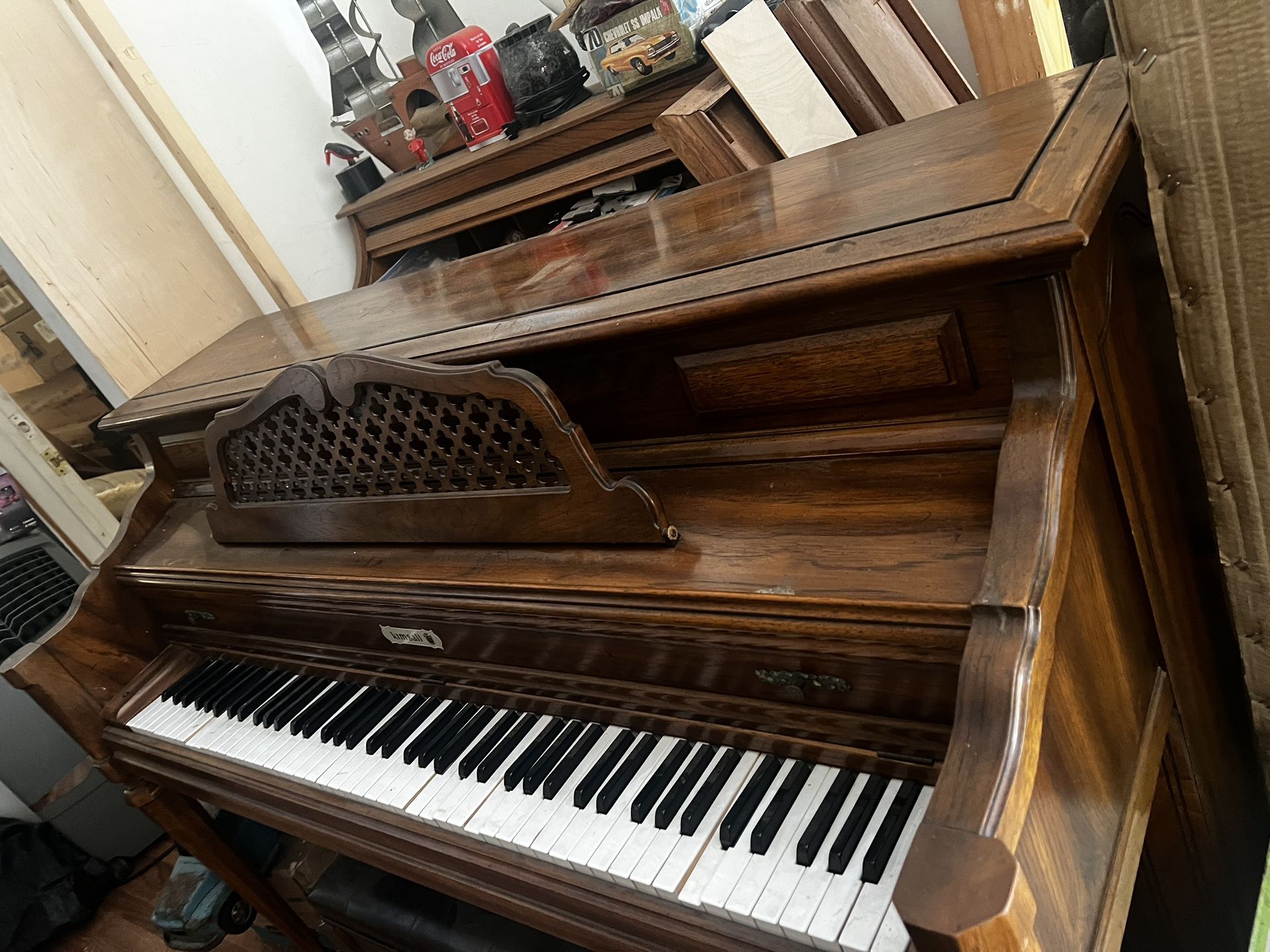 Vintage Kimball Upright Piano