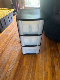 Sterilite 3-Drawer Rolling Storage Cart