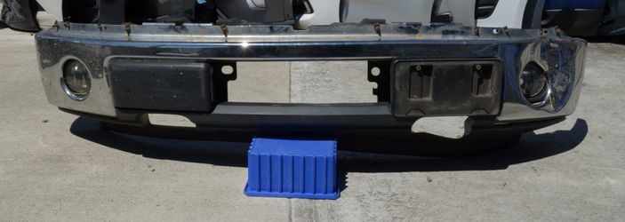 USED REF#M093 || 2009-2014 FORD F-150 || FRONT METAL BUMPER