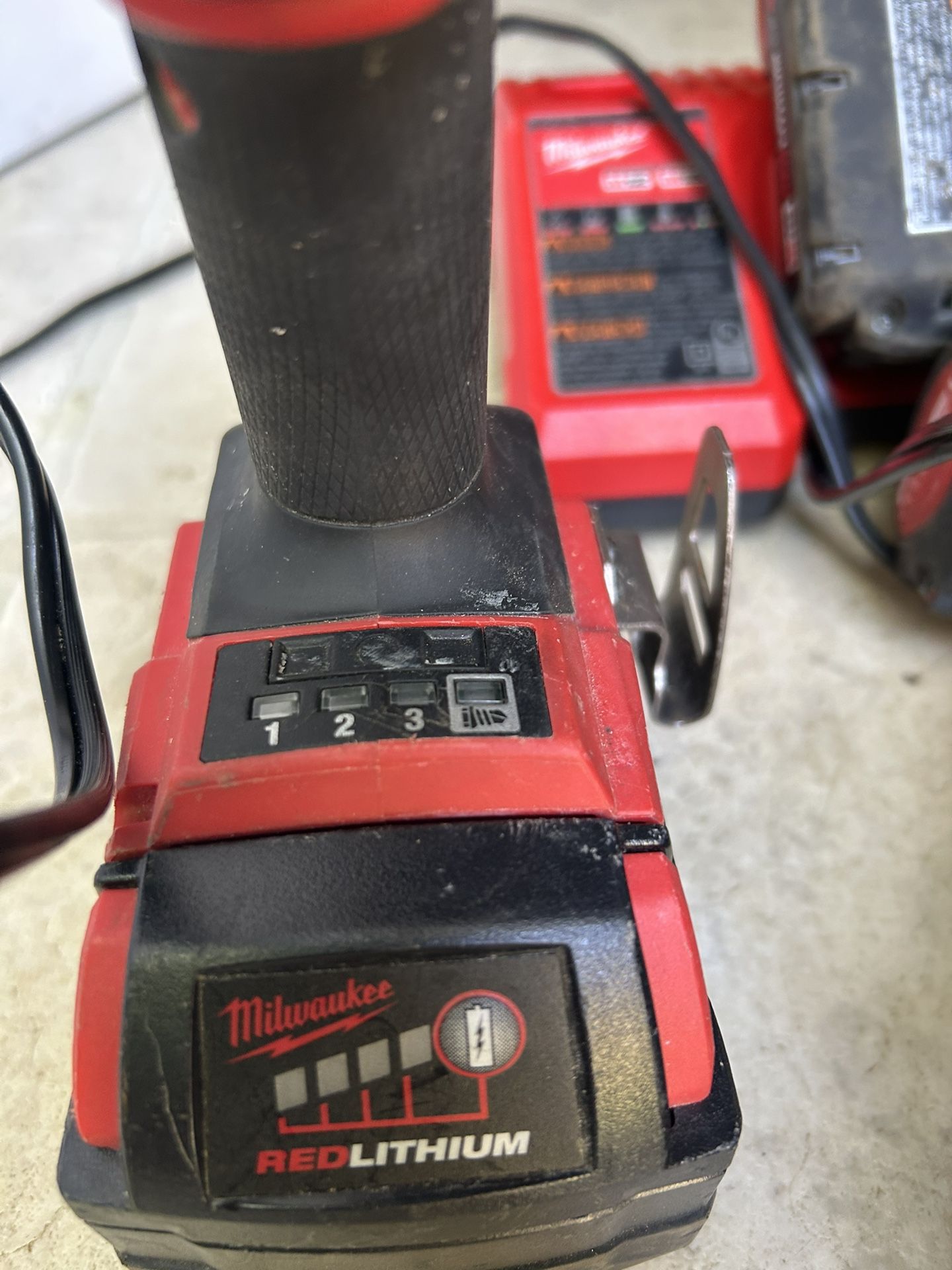 Milwaukee Drill Combo With Hammer Gun