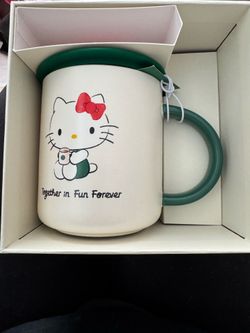 Hello kitty Starbucks ceramic mug