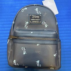 Loungefly Disney Statue of Liberty New York City NYC Minnie Mouse Mini Backpack - NWT   