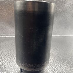 S+K 1-1/4 Inch Deep Socket Impact 34240 Made In USA Half Inch Drive Used Vintage