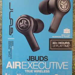 BRAND NEW   JBUDS AIR EXECUTIVE TRUE WIRELESS HEADPHONES 