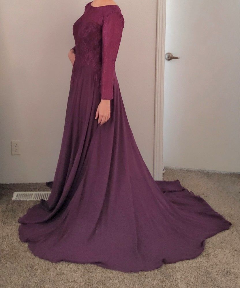 Long-sleeved Dress L(12-14) Promo,Bridesmaids