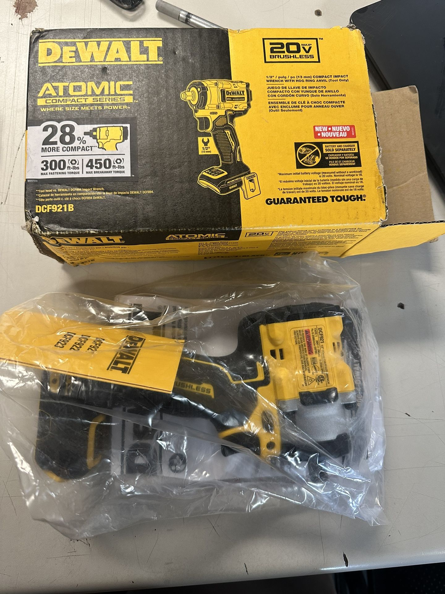 Dewalt Atomic 1/2 Impact