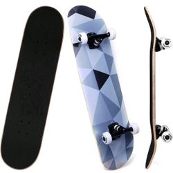 WhiteFang Skateboard  For Beginners.  Good Condition 
