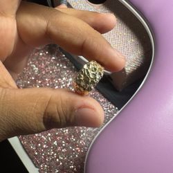 Nugget ring 14k