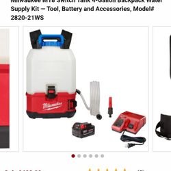 Milwaukee Saw Cut Tool  And Water Pump Pack 