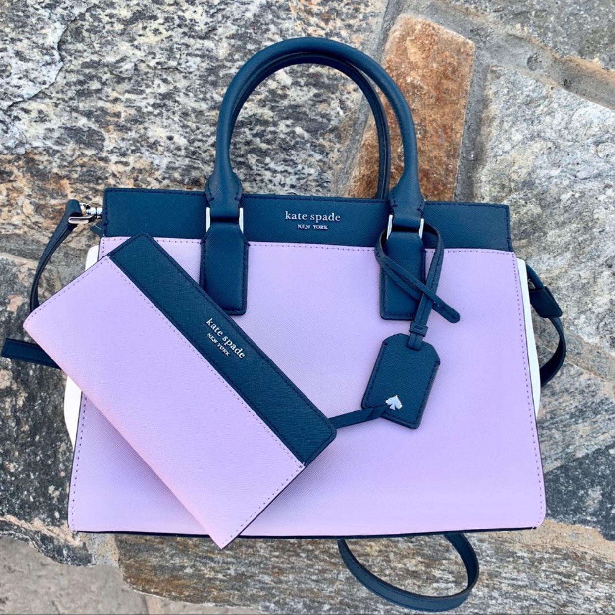 Kate Spade Cameron Md Satchel Crossbody Bag Wallet Set / brand new purse