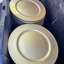 Gold Charger Plates