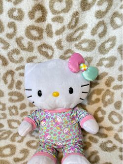Hello Kitty plushie.