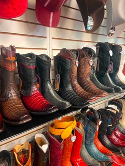 Botas vaqueras de piel original