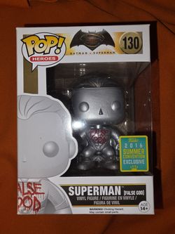 Funko Pop Superman False God #130 Summer Convention Exclusive