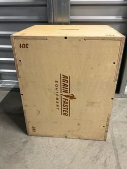 Again Faster Wood Plyo Box 20”/24”/30” (3-in-1)