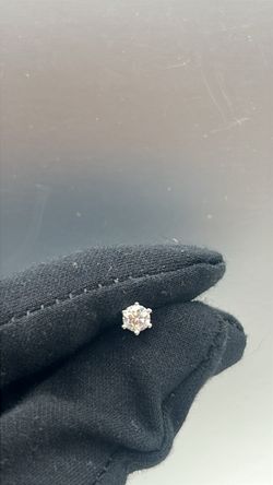 925 Silver Moissanite Stud Earrings 💎