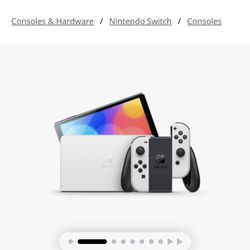 Nintendo SWITCH OLED (White)