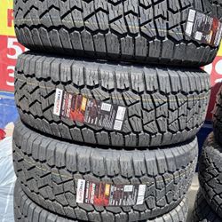 275 65 18 vendo un set de llantas nuevas con garantía marca SUPERMAX