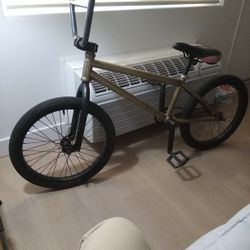 Gold BMX Bike 